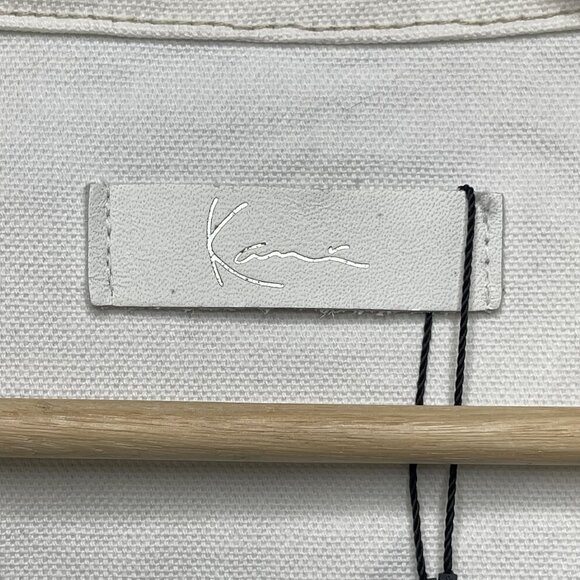 Karl Kani Vintage Denim White Oversized Jacket Size 2 - Picture 2 of 9